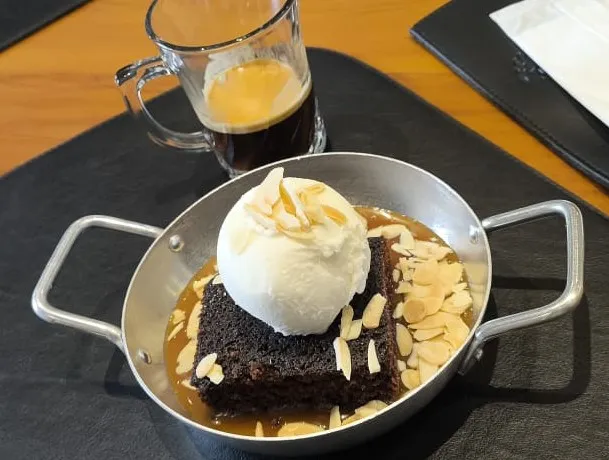 Sticky Toffee Date Pudding from @terrinegastronomia. This was great